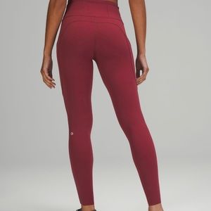 lululemon Women's Fast And Free Brushed Fabric High-Rise Tights 28